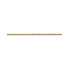 Alpha - 3.0mm Long Series Drill Bit - Gold OAL 130mm) Bulk 10 Pack