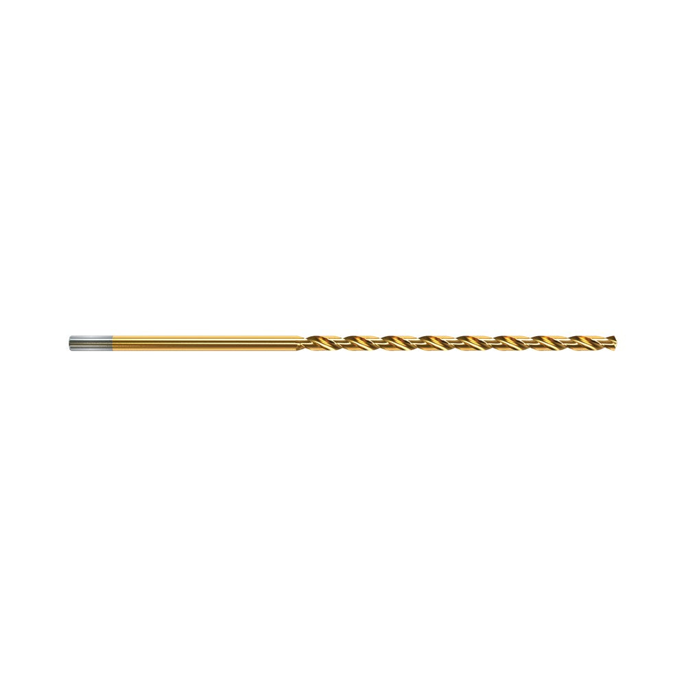 Alpha - 4.0mm Long Series Drill Bit - Gold OAL 146mm) Bulk 10 Pack