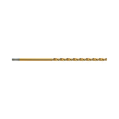 Alpha - 4.0mm Long Series Drill Bit - Gold OAL 146mm) Bulk 10 Pack