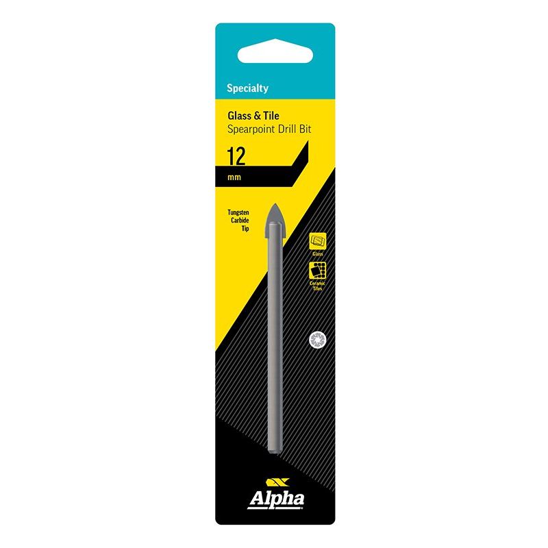 ALPHA 12mm Spearpoint Drill Bit