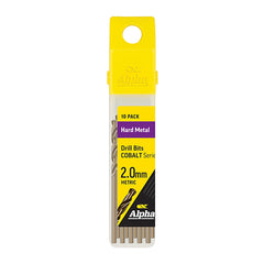 ALPHA 2.0mm Jobber Drill Bit - Cobalt Series Bulk Pack (x10)