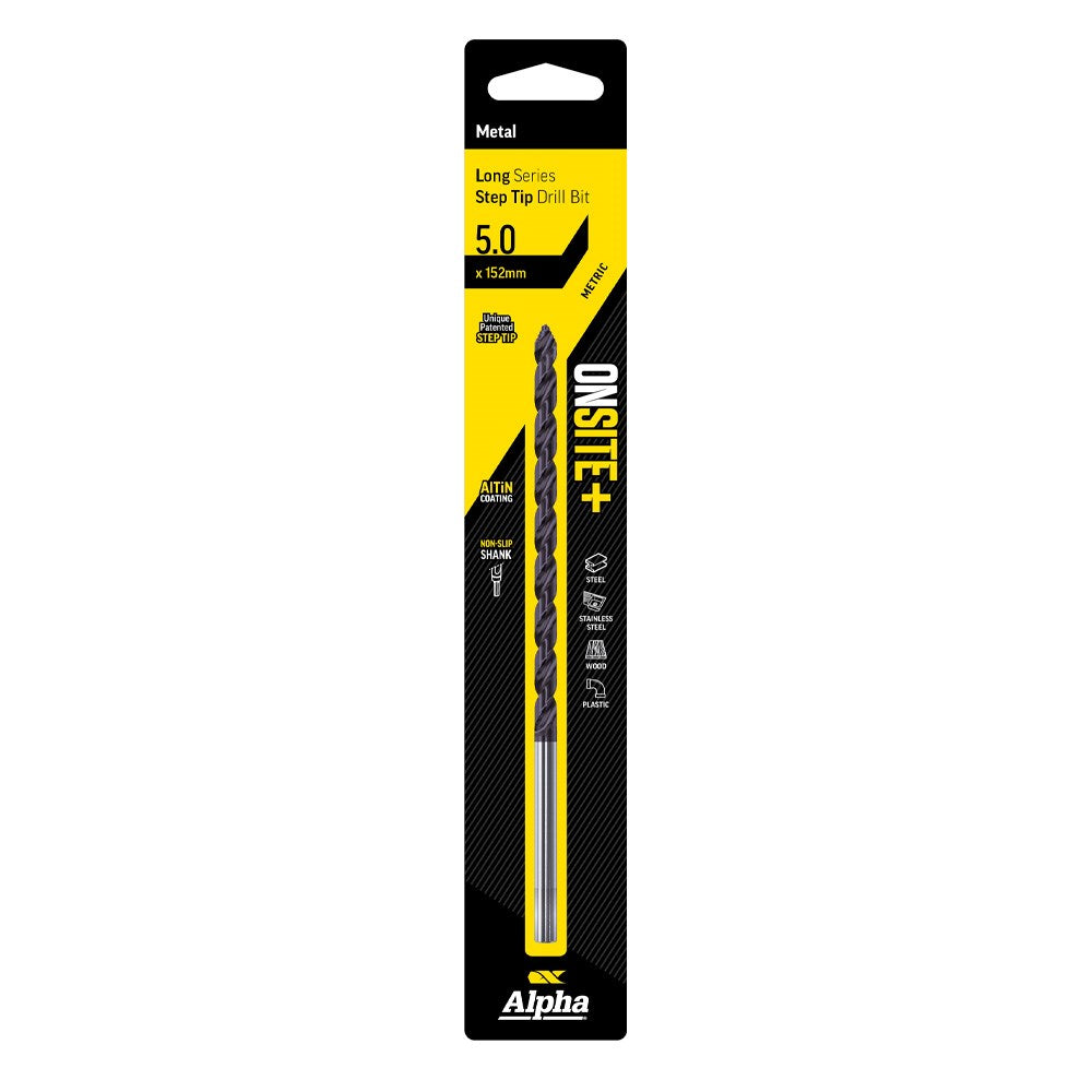 Alpha - 5.0mm Onsite Plus Long Series Drill Bit