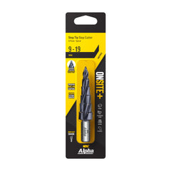 Alpha - 9-19mm Onsite Plus Step Tip Cutter | 9STM9-19DSD