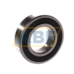 FAG Bearing - 6005-2RSC3 Single Row Deep Groove Ball Bearing 25mm ID x 47mm OD x 12mm W (C3 Clearance) | 6005-2RSC3_FAG