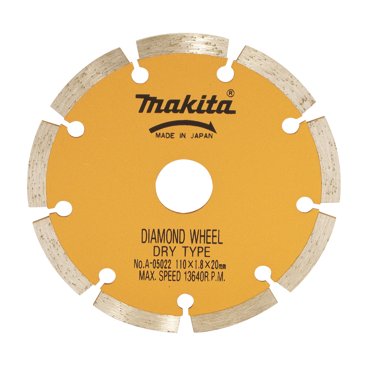 Makita 110mm Diamond Blade  Performance for Tough Cuts | | A-05022