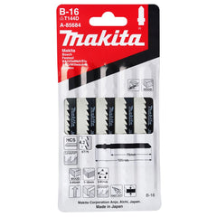Makita - Jig Saw Blade B-22 - Bayonet TYPE-5pk - HSS 24TPI / Fine Cut / Alu 1 - 3mm / Metal & S/Steel 1 - 3mm | A-85737