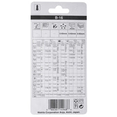 Makita - Jig Saw Blade B-22 - Bayonet TYPE-5pk - HSS 24TPI / Fine Cut / Alu 1 - 3mm / Metal & S/Steel 1 - 3mm | A-85737