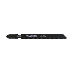 Makita Jig Saw Jigsaw Blade B-27 - Bayonet Type - 5Pk Hss 24Tpi / Fine Scroll Cut / Alu 1-3mm / Metal & S/Steel 1-3mm  | SKU  A-85787