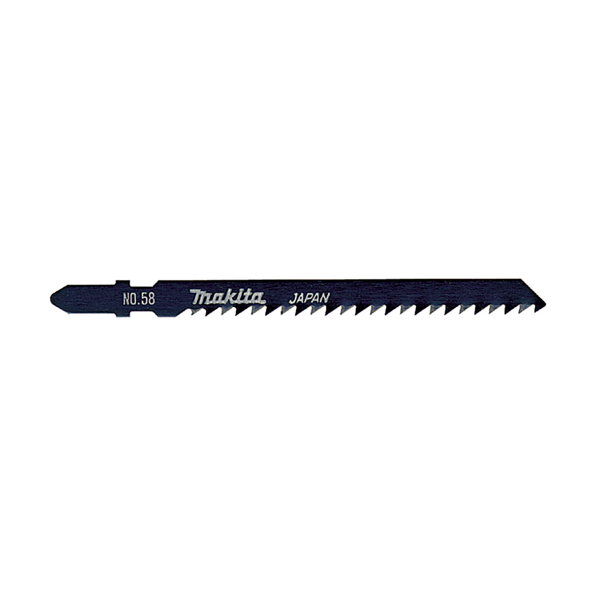 Makita Jig Saw Jigsaw Blade B-29 - Bayonet Type - 5Pk Hcs 16Tpi / Fine Scroll Cut / Wood 2-35mm | SKU A-80400