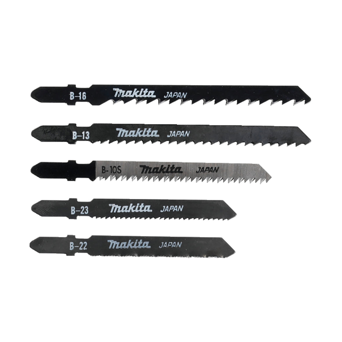 Makita Jig Saw Jigsaw Blade B-60 - Bayonet Type - 3Pk- Tct 6Tpi / Rough Cut / Fibre Cement 5-50mm / Fibre Glass 5-20mm  | SKU  B-06890