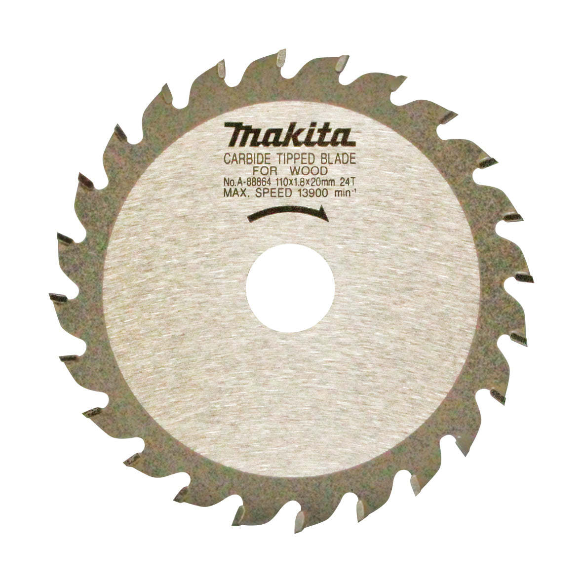 Makita Biscuit / Joiner 100mm X 4mm Kerf X 22.23mm Bore X 6T Tct - Biscuit Cutter Blade | | A-88864