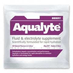 Maxisafe - Aqualyte Electrolyte Powder Berry Flavoured Sachets 80G X 100 | A-B80G100L