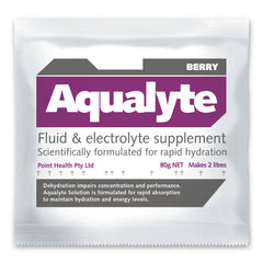 Maxisafe - Aqualyte Electrolyte Powder Berry Flavoured Sachets 80g x 100 | A-B80G100L-01