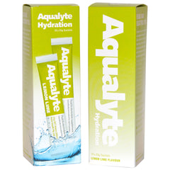 Aqualyte - L/Lime Flavour, 25g Sachets, Box of 10 | A-L25G10R