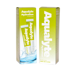 Aqualyte - L/Lime Flavour, 25g Sachets, Box of 10 | A-L25G10R