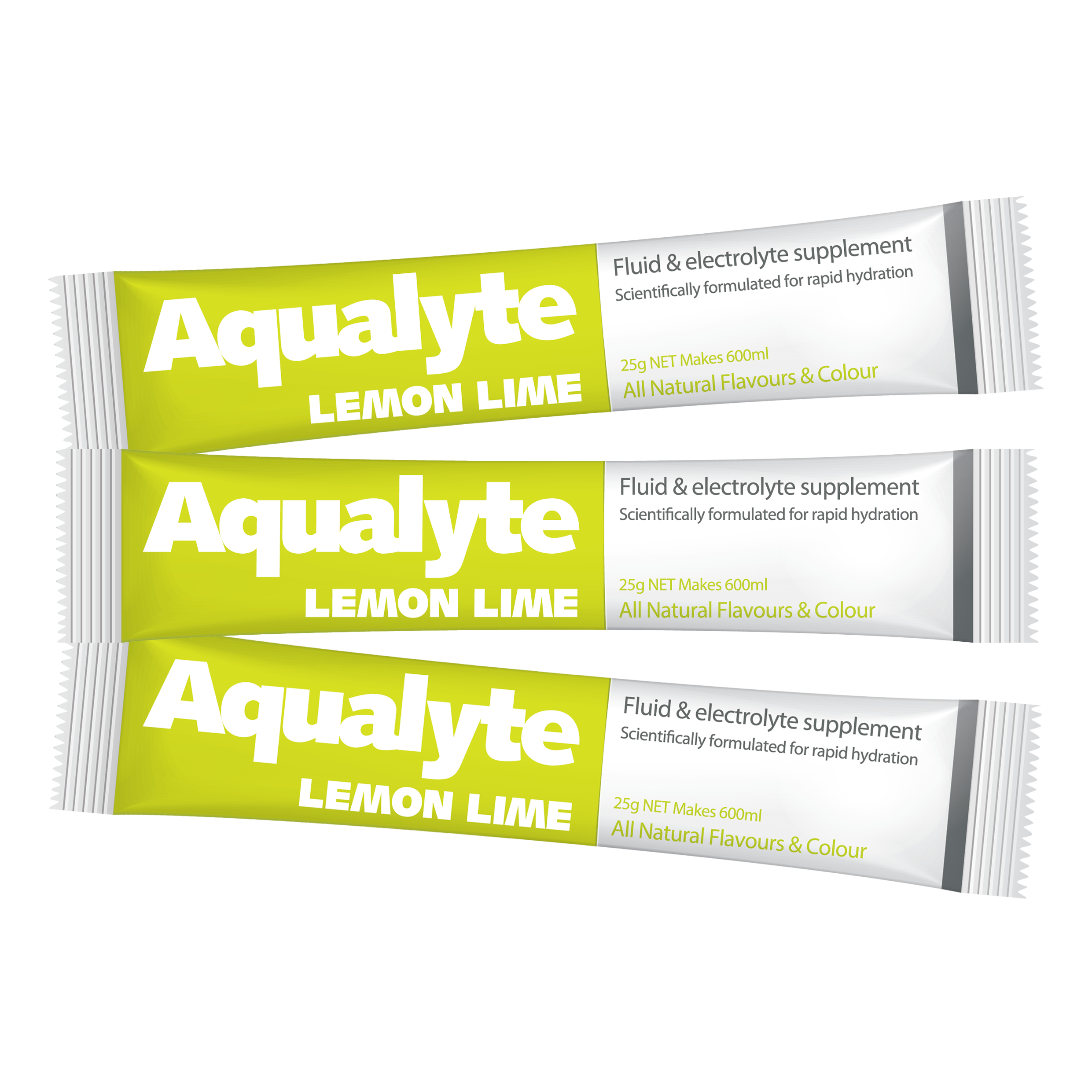 Aqualyte Electrolyte Powder Lemon Lime Flavoured Sachets 25g x 50 | A-L25G50S