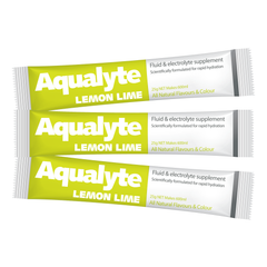 Aqualyte Electrolyte Powder Lemon Lime Flavoured Sachets 25g x 50 | A-L25G50S