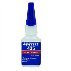 Finer Power Transmissions - Loctite 435 - Instant Adhesive - Rubber Toughened - Clear - 500ml Bottle | 435-500ML/LOCTITE