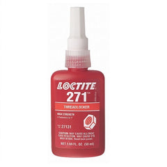 Finer Power Transmissions - Loctite Threadlocker - High Strength - Red - 50ml Bottle | 271-050ML/LOCTITE