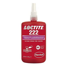 Finer Power Transmissions - Loctite Threadlocker - Low Strength - Purple - 250ml Bottle | 222-250ML/LOCTITE