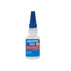 Finer Power Transmissions - Loctite Instant Adhesive Rubber Toughened Peel Res - Black - 500g Bottle | 480-500G/LOCTITE