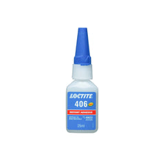 Finer Power Transmissions - Loctite Instant Adhesive - Low Viscosity - Rubber/Plastics - 100ml Bottle | 406-100ML/LOCTITE