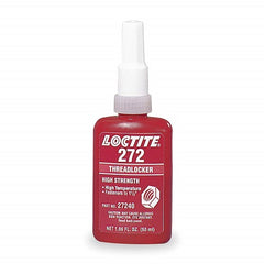 Finer Power Transmissions - Loctite Threadlocker - High Strenth - High Temp - Red - 50ml Bottle | 272-050ML/LOCTITE