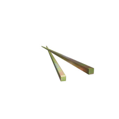 Key Steel 10mm Square Zinc Plated 12"ch Long | 10MMX10MMZP