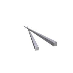 Key Steel 1/2" Square Stainless Steel 304 - 12"ch Long | 1/2X1/2SS