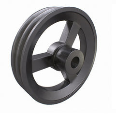 Pulley (2A0602) 6 Inch PCD 5/8" Bore 2 Groove A Sect Alloy | 6-2A-5/8