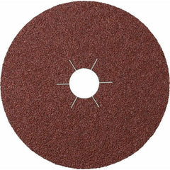 Klingspor - CS 561 Fibre Discs, 180 X 22 mm Grain 100 Star Shaped Hole (Pack of 25) | 11065
