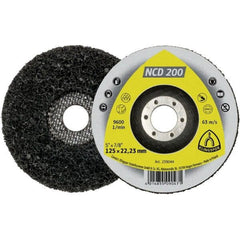 Klingspor - NCD 200 Cleaning Wheel, 125 x 22.23 mm Silicon Carbide Flat (Pack of 5) | 259044