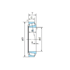 Bearing NACHI Tapered Roller - Metric 55mm ID x 100mm OD x 26.75mm W | 32211J/NACHI