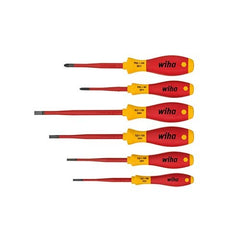 Precision Specialty Tools - SCREWDRIVER INSULATED 1000V AC 6PC SOFT FINISH WIHA | 35389(3201SFK6)