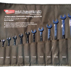 Precision Specialty Tools - WRENCH RATCHETING COMBINATION MAXIGEAR 12 PIECE METRIC SET | MGC4080