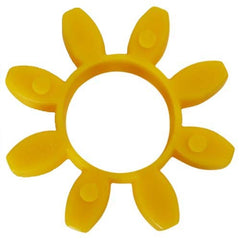 Curved Jaw Coupling Size 19 (Yellow 92 Shore Element) | 19-YELLOW