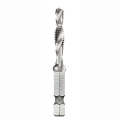 Precision Specialty Tools - COMBINATION DRILL & TAP M8 X 1.25 PITCH 1/4 HEX | CDT8M