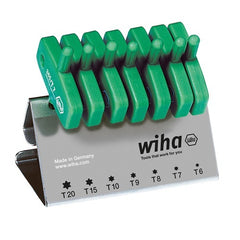 Precision Specialty Tools - TORX DRIVER SET KEY HANDLE  WIHA  7 PCE | 25624(365VB)