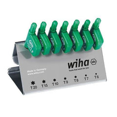 Precision Specialty Tools - TORX FLAG HANDLE SET  WIHA 7 PCE T6 -T20 | 25625(370VB)