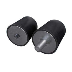Cylindrical Rubber Mount 35mm x 25mm Male-Female 55 Shore (M10x1.5Px38L) | F35X25-B2