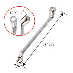 Trax - 75° 14&15mm Double Ring Spanner | ARX-751415DW
