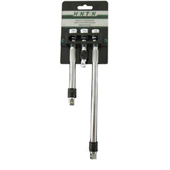 Trax - 3pc - 3-Piece 3/8" Drive Quick Release Extension Bar Set | ARX-30003EXQ