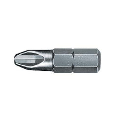Precision Specialty Tools - Pozidrive Insert Bit Pstbit 1/4" HEX 25mm #1 | PZ1-25MM
