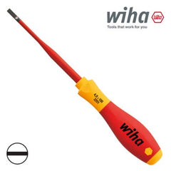 Precision Specialty Tools - SCREWDRIVER INSULATED 1000V AC SLOT 3.5mm SOFT FINISH WIHA | 35446(3201)