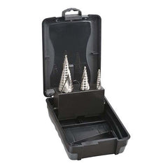 Saber - Saber Metric Spiral Flute Hex Shank HSS Step Drill Set | 8031-S1