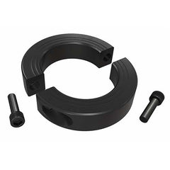 Finer Power Transmissions - Shaft Collar 2pc Split (Clamp Type) 16mm Steel Black Oxide Coated | FSC-16-SP