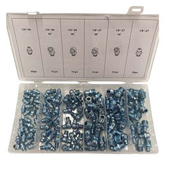 Work Shop Buddy 110pc Grease Nipple Imp Kit - (1/8-27 - 1/4-28) | FD-6029