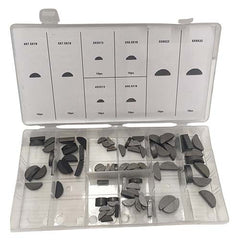Work Shop Buddy 80pc Woodruff Key Metric Kit - (3x5x13 - 6x9x22) | FD-6049