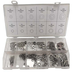 Finer Power Transmissions - Work Shop Buddy 350pc Lock and Flat Washer Grab Kit - (3 - 10) | FD-6068