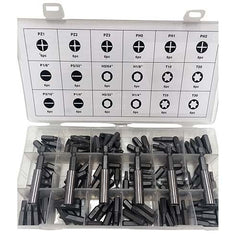 Finer Power Transmissions - Work Shop Buddy 114pc Drill Bit Inserts Grab Kit - (PZ1 - T30) | FD-6149